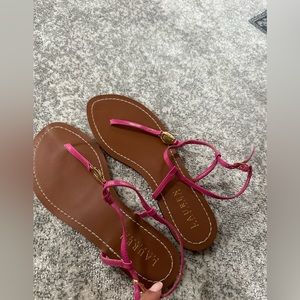 Ralph Lauren pink sandal 7.5